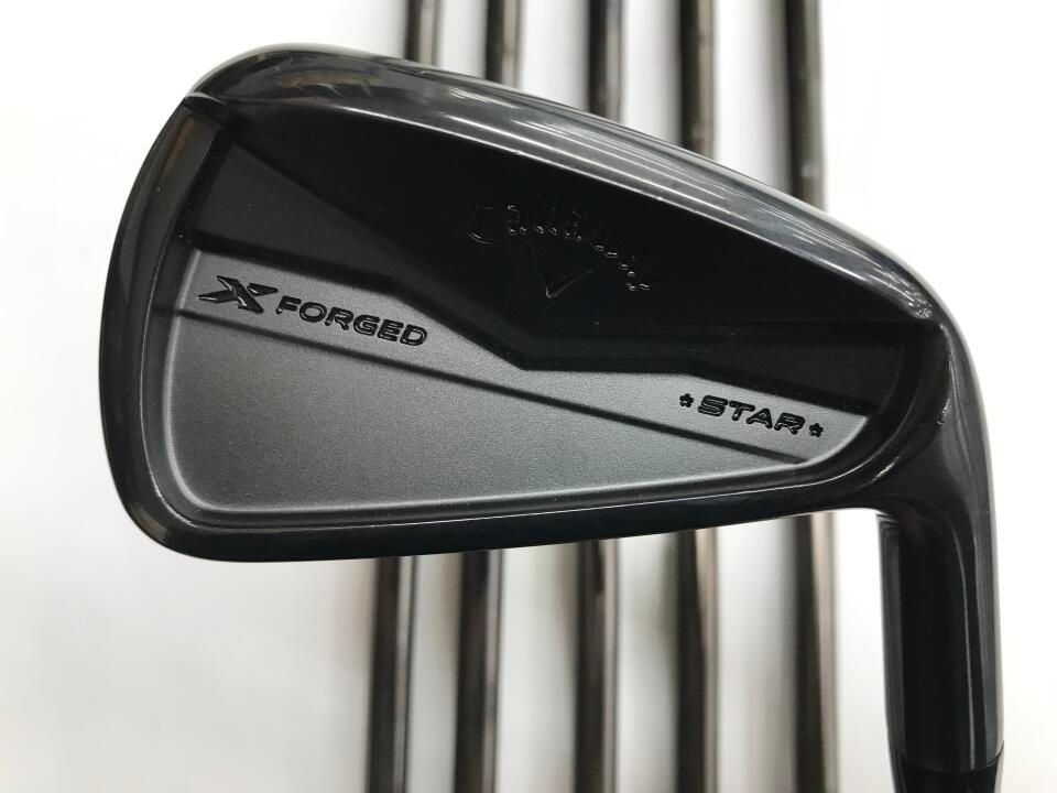 キャロウェイ　X FORGED STAR 2024 BLACK　NSプロ950GH neo Luxury Black　Sフレックス　アイアンセット　中古　ゴルフドゥ！NEXT川越店【最短即日発送】
