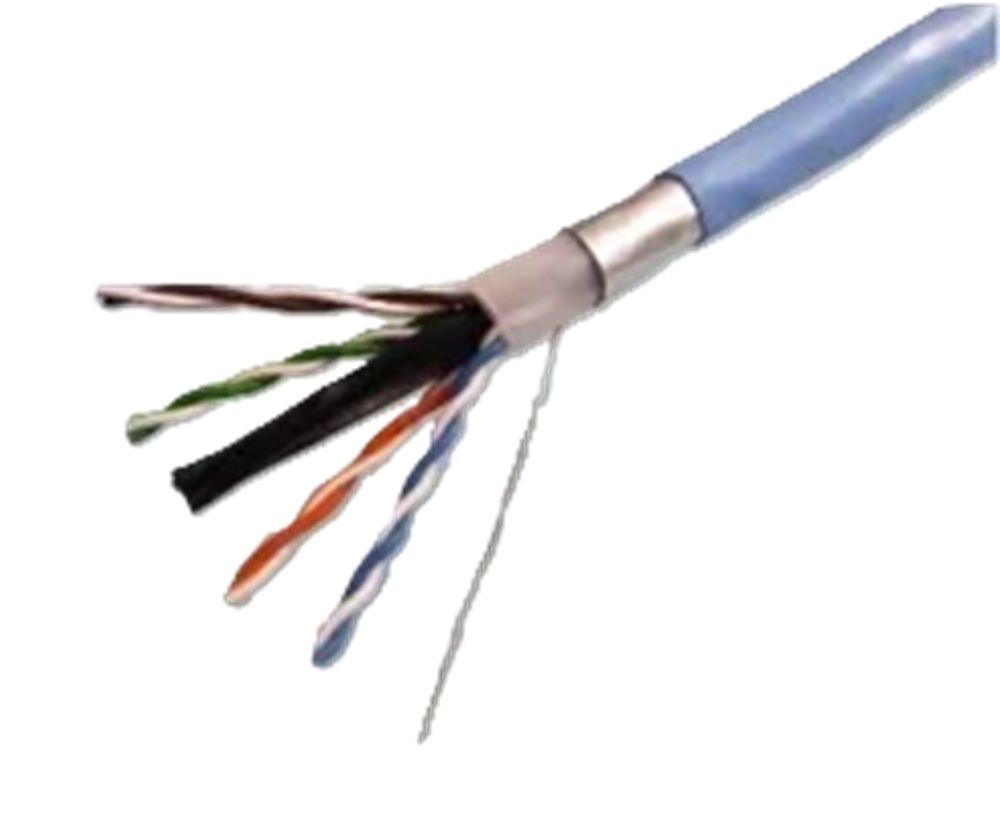 Cat6A 屋内用STPケーブル 薄青 200ｍ FS-TPCC6A0.5mm×4p薄青
