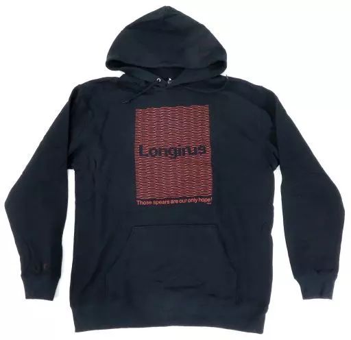 【中古】衣類 Longinus Art BIG Parka(パーカー) フリーサイズ ブラック 「エヴァンゲリオン RADIO EVA 537」
