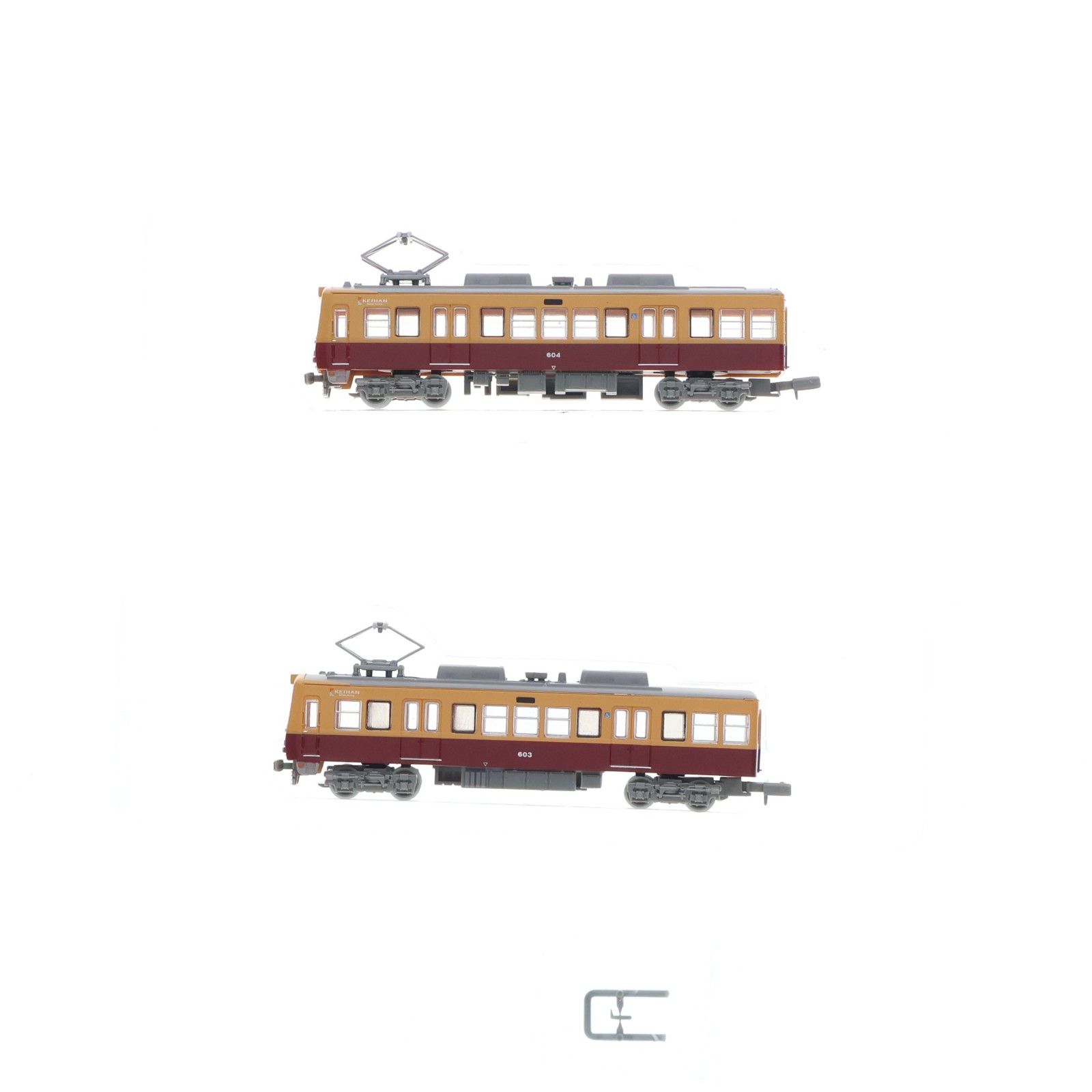 鉄コレ 京阪電車大津線 600型1次車(特急色)2両セット N化動力付 京阪限定 鉄道コレクション(鉄コレ) 京阪電車大津線 600型1次車(特急色