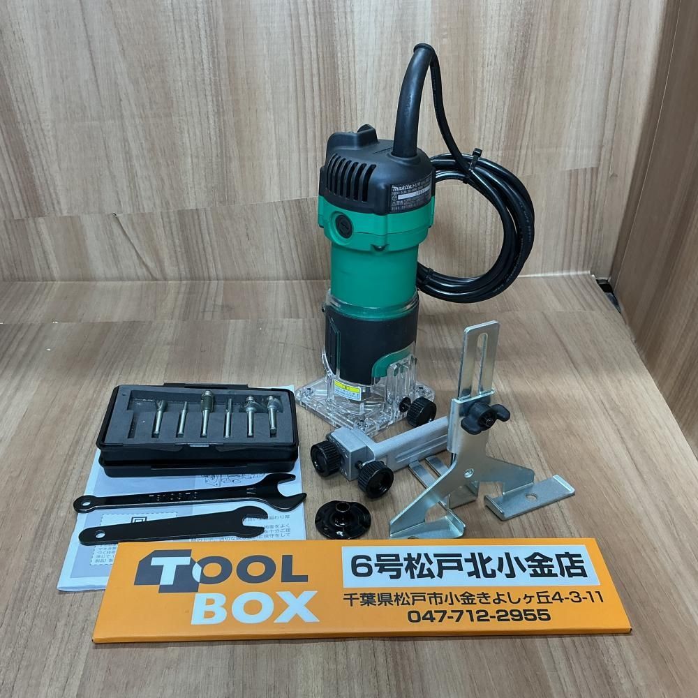 【中古】makita/マキタ M373 トリマ（ビットセット付き）【204】 6,743円