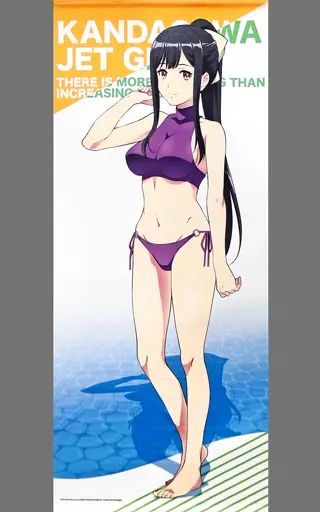 【中古】タペストリー 環楓花 等身大タペストリー 「神田川JET GIRLS×ローソン」 Loppi・HMV＆BOOKS online限定 7,560円
