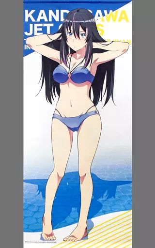 【中古】タペストリー 蒼井ミサ 等身大タペストリー 「神田川JET GIRLS×ローソン」 Loppi・HMV＆BOOKS online限定