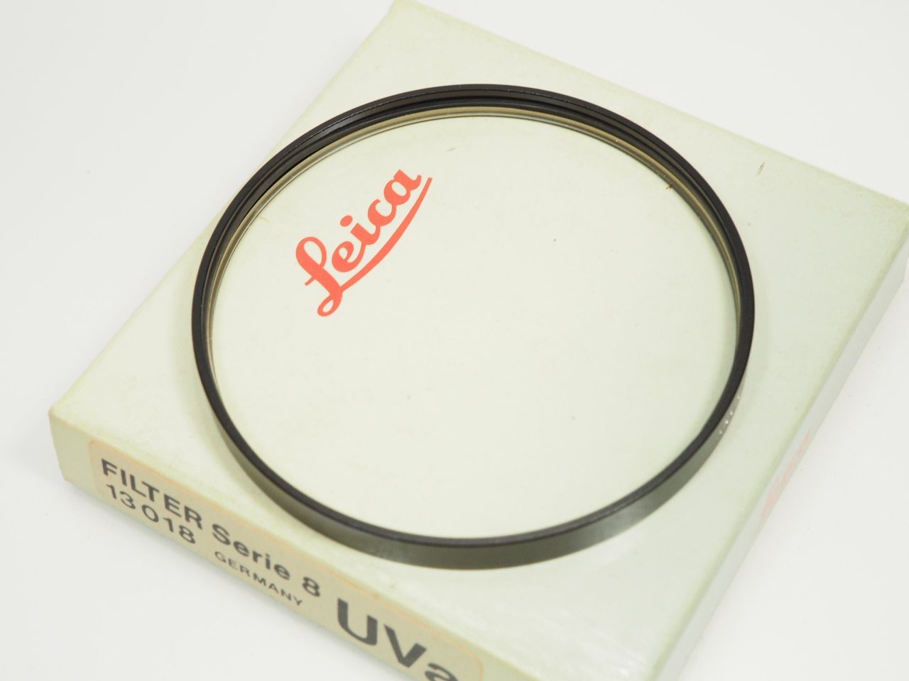 美品 LEICA SERIE 8 Uva 13018フィルター ライツ 管LE9884-N