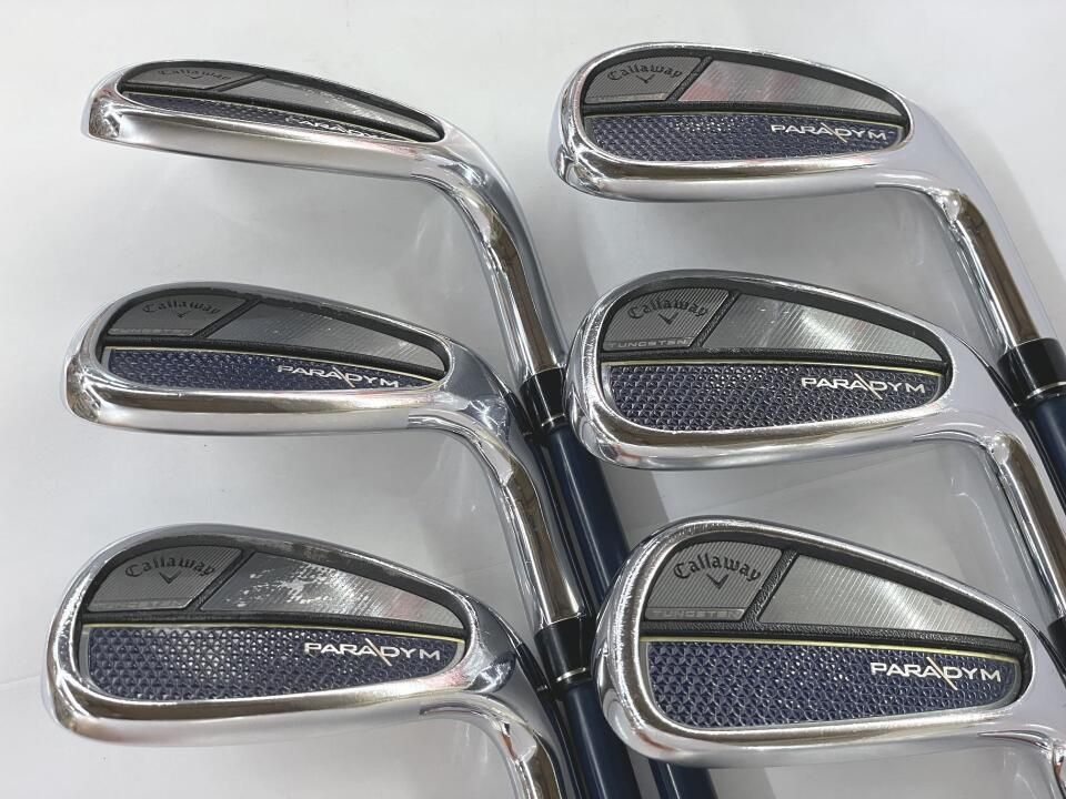キャロウェイ　PARADYM　VENTUS TR 5 for Callaway　Rフレックス　アイアンセット　中古　ゴルフドゥ！岡山青江店【最短即日発送】