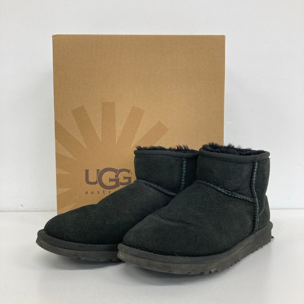 UGG/アグ W CLASSIC MINI クラシックミニ ムートンブーツ 5854 