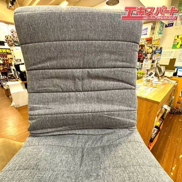 うもれる座り心地の回転ソファ SRK-GY グレー ドウシシャ 座椅子