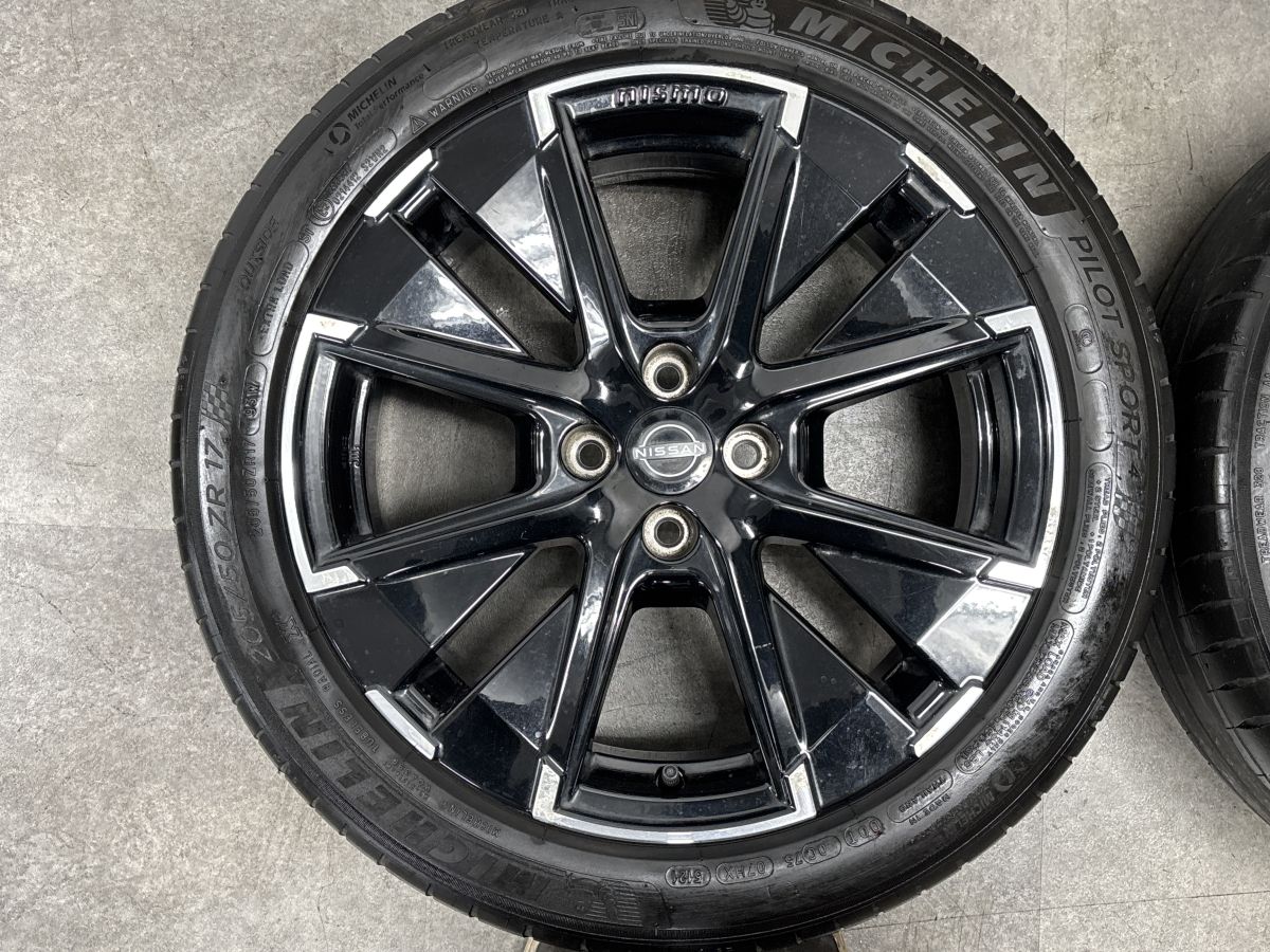 交換用に】ニッサン オーラ ニスモ 純正 17in 7J +42 PCD100
