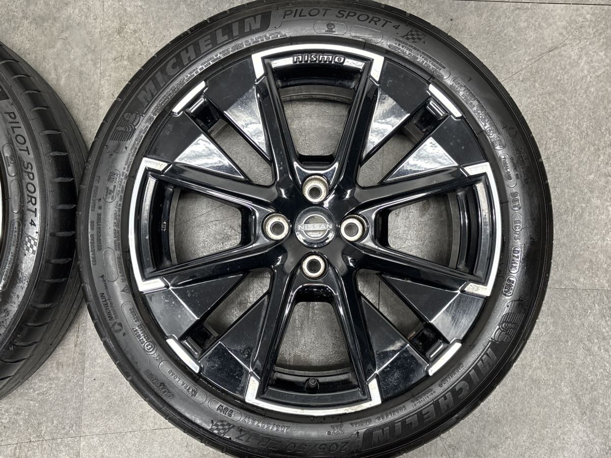 交換用に】ニッサン オーラ ニスモ 純正 17in 7J +42 PCD100