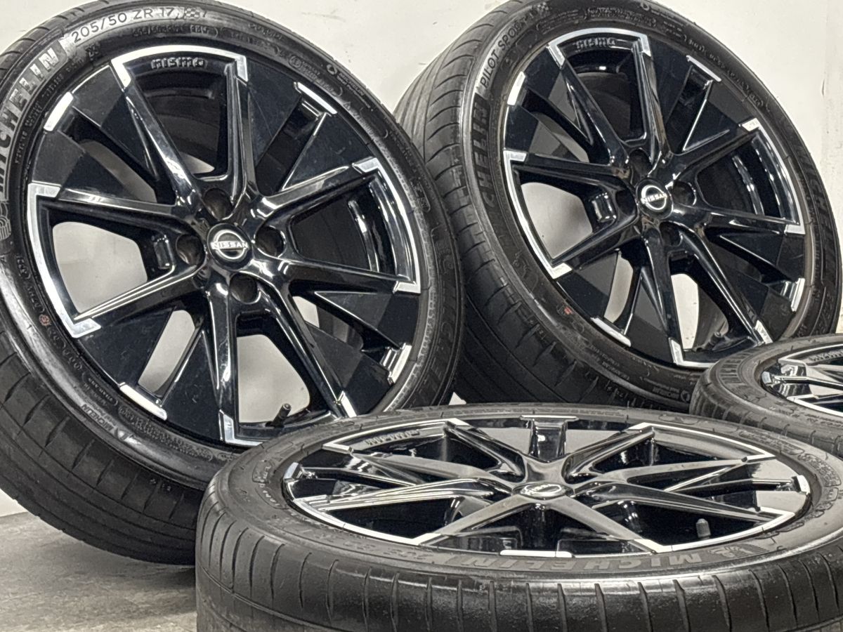 交換用に】ニッサン オーラ ニスモ 純正 17in 7J +42 PCD100