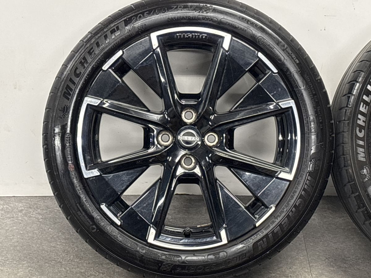 交換用に】ニッサン オーラ ニスモ 純正 17in 7J +42 PCD100