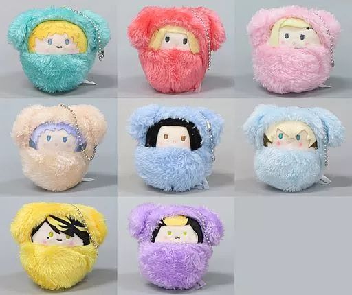 【中古】ぬいぐるみマスコット・ぬいぐるみバッジ 全8種セット 「東京リベンジャーズ くるみたぴぬい Vol.2」