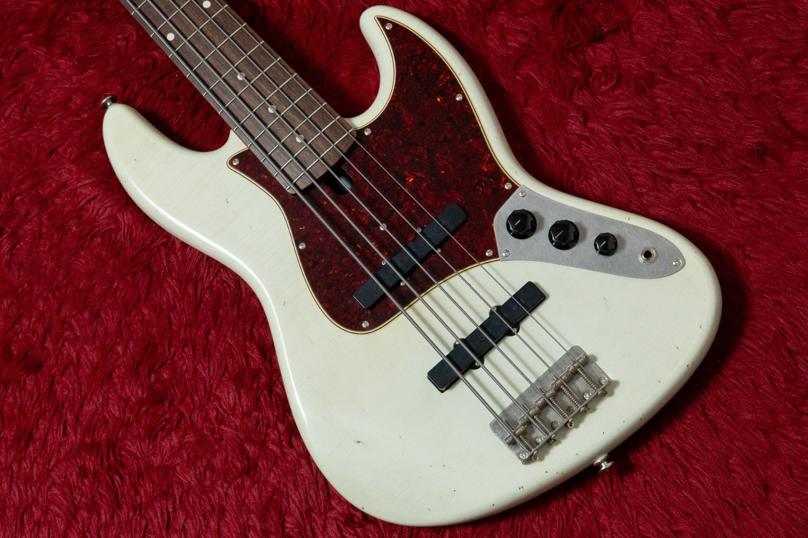 【new】De Gier / Bebop 5 Classic Olimpic White Aged 4.010kg #459【GIB横浜】エレキベース