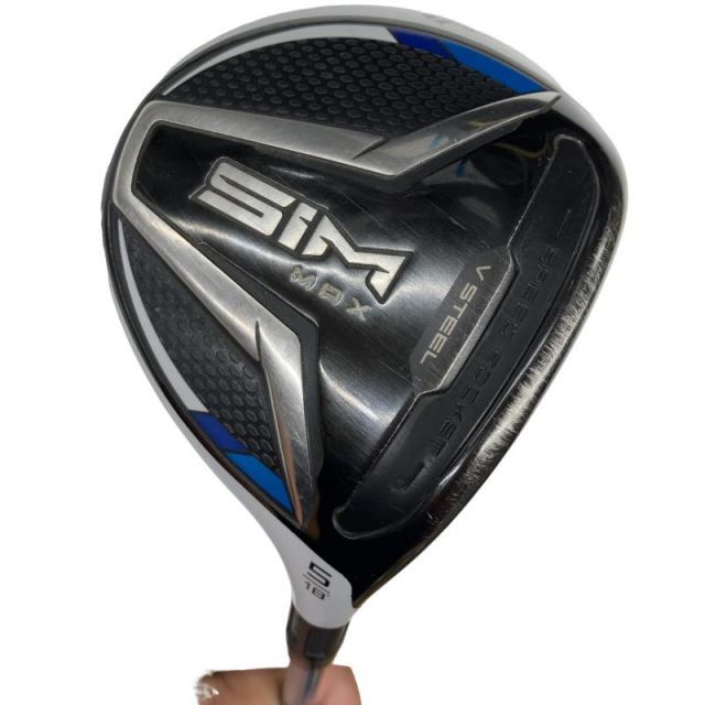 【中古】 テーラーメイド SIM MAX 5W フェアウェイウッド FW Speeder 661 EVOLUTION VI (フレックスS) メンズ 男性用 右利き 右用 Cランク ゴルフクラブ