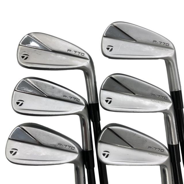 【中古】 テーラーメイド Taylor Made P・770(2023) 6S アイアンセット IR Diamana Thump Iron i95(2023) (フレックスS) メンズ 男性用 右利き 右用 Cランク ゴルフクラブ