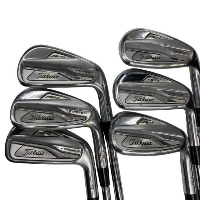 【中古】 タイトリスト Titleist AP2 718 6S アイアンセット IR リシャフト (フレックスその他) メンズ 男性用 右利き 右用 Cランク ゴルフクラブ
