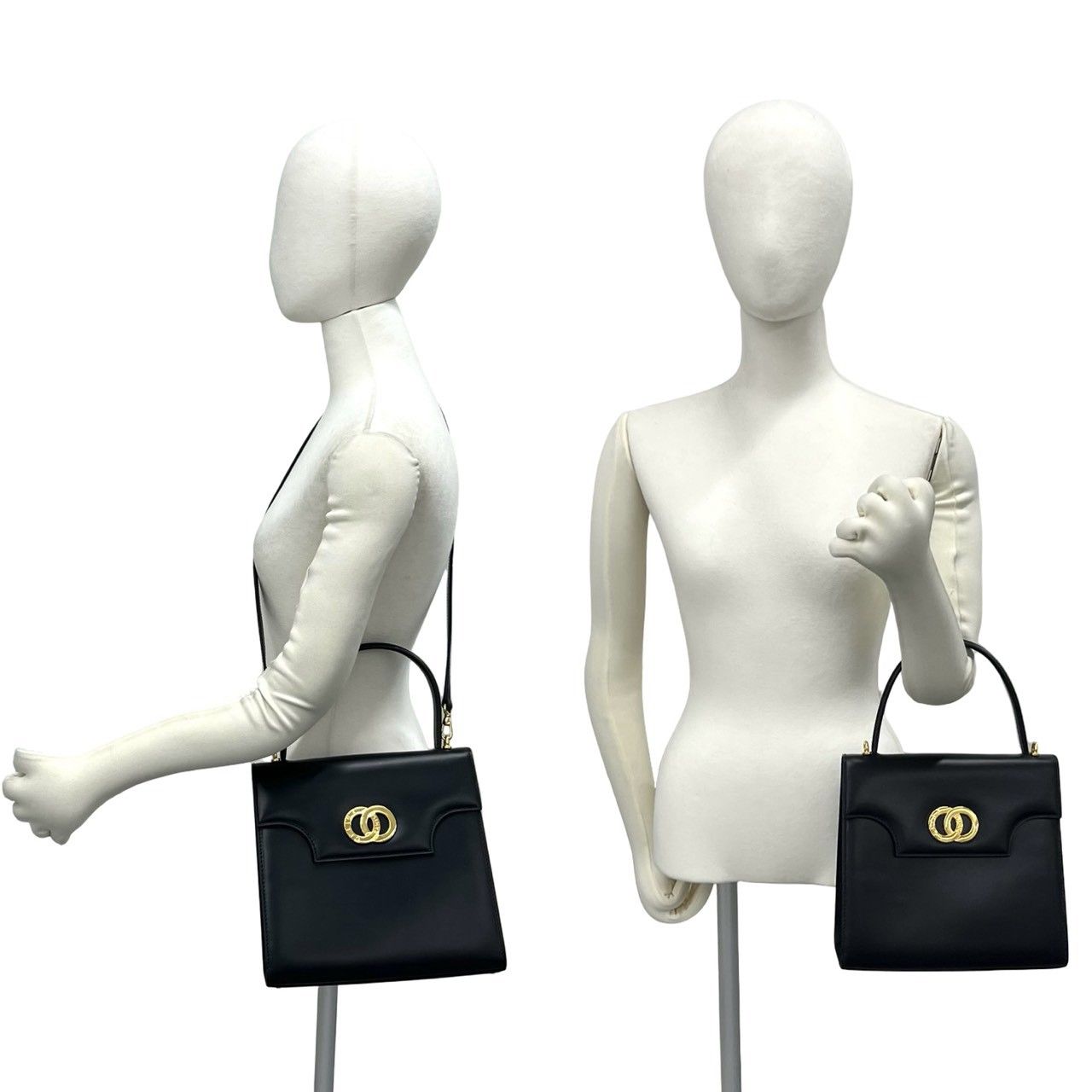 極 美品 希少品 CELINE セリーヌ ヴィンテージ サークルロゴ 金具