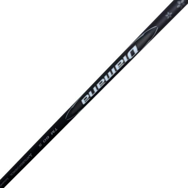 【中古】 テーラーメイドスリーブ付き(Qi35用) 純正シャフトドライバー用 シャフト Diamana BLACK TM60(Qi35 DR) (フレックスS)Bランク ゴルフクラブ