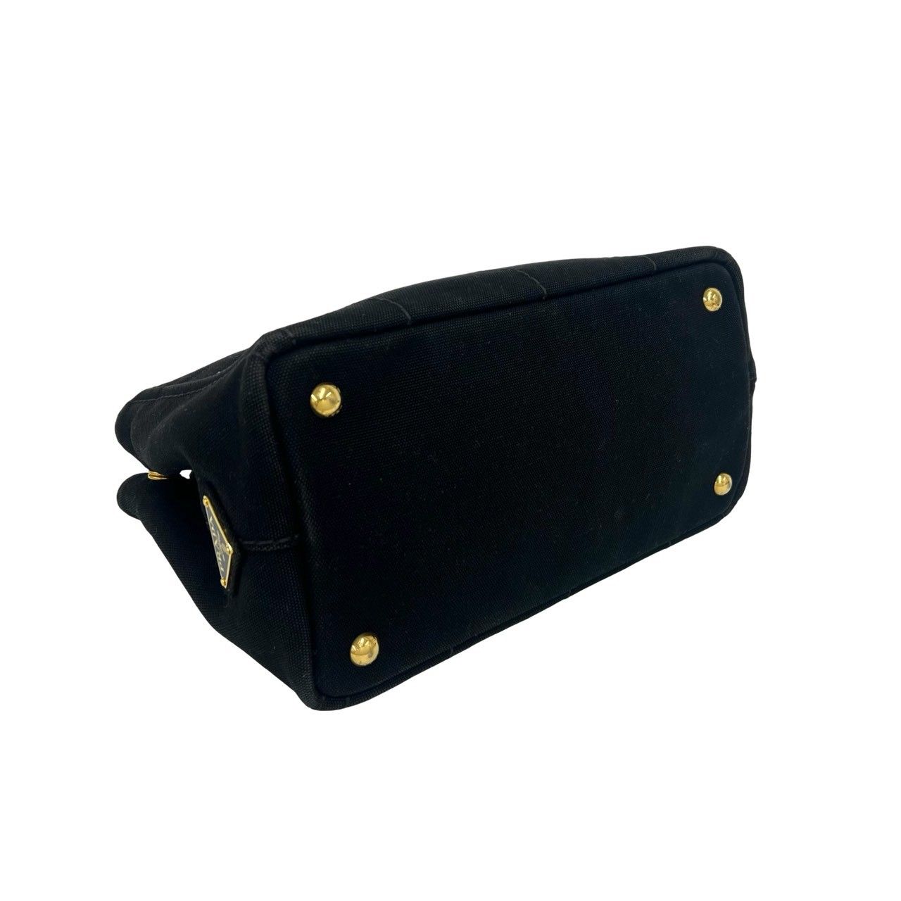 極 美品 希少品 PRADA プラダ カナパ ロゴ キャンバス 2way ショルダー