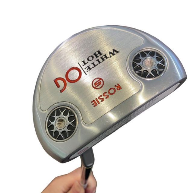 【中古】 オデッセイ WHITE HOT OG ROSSIE S(ジョン・ラーム仕様)(CE限定) 37インチ パター PT スチール (フレックスその他) メンズ 男性用 右利き 右用 Cランク ゴルフクラブ
