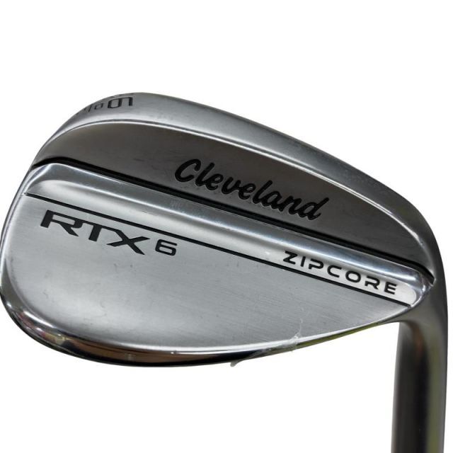 【中古】 クリーブランド Cleveland RTX-6 ZIPCORE ツアーサテン 56°/10° MID ウェッジ WG 純正特注シャフト (フレックスS) メンズ 男性用 右利き 右用 Cランク ゴルフクラブ