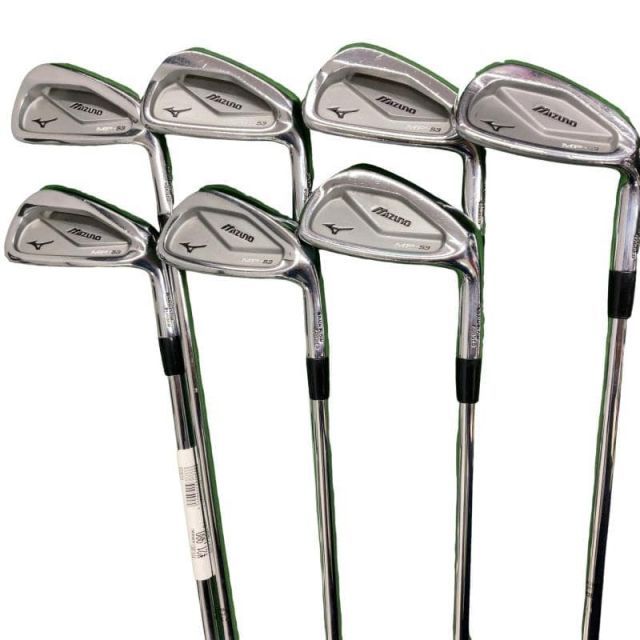 【中古】 ミズノ MP-53 7S アイアンセット IR Dynamic Gold (フレックスS) メンズ 男性用 右利き 右用 Cランク ゴルフクラブ