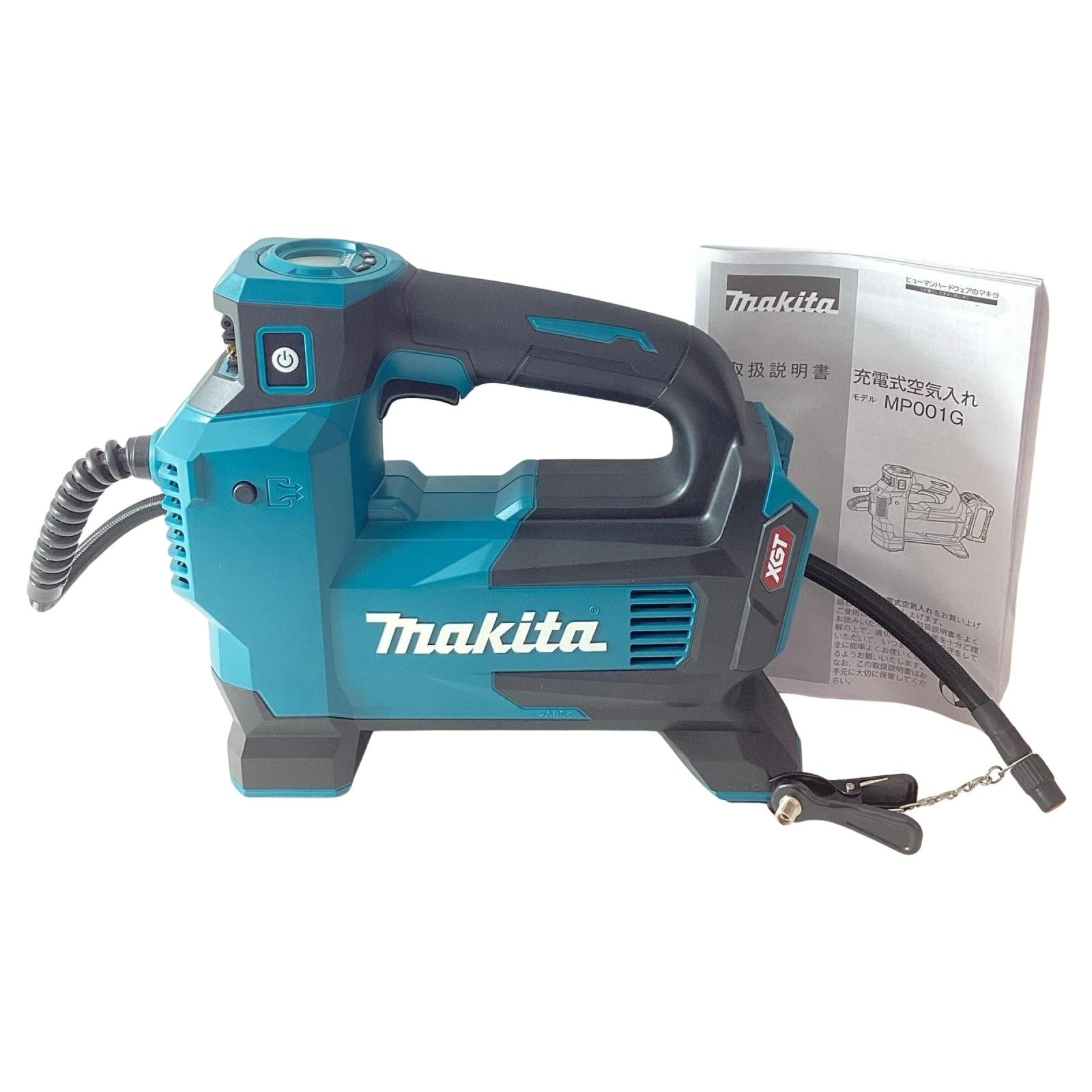 MAKITA マキタ 充電式空気入れ MP001GZ ブルー ケース付 コードレス式 40v 48892