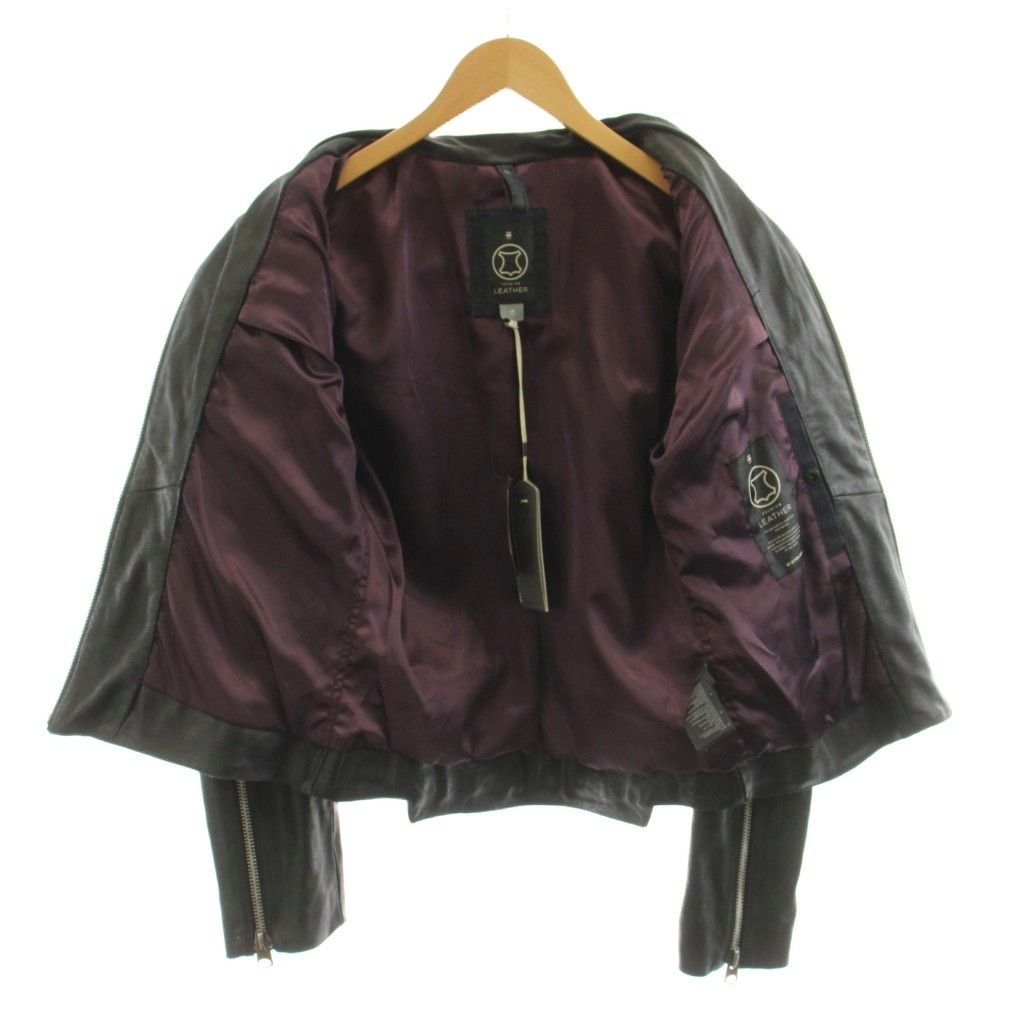 ジースターロウ G-Star RAW BIKER SOLID LEATHER SLIM JKT シングル