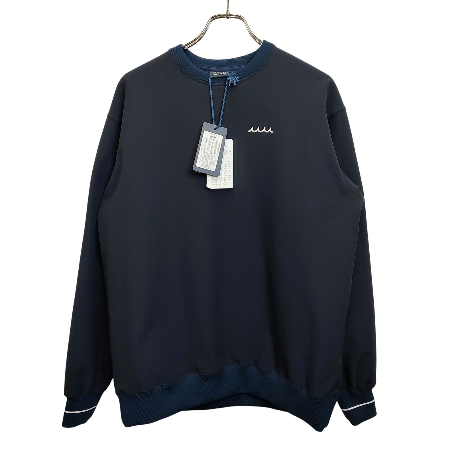 新品 muta MARINE GOLF ムータマリン スウェット トレーナー muta MARINE GOLF ムータ マリン ゴルフ 23AW FLEECE BACK BRUSHED