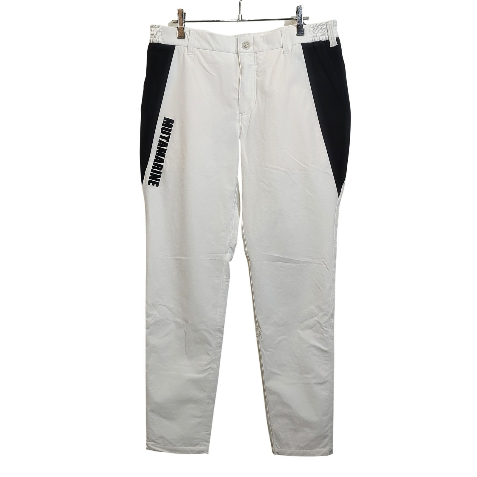 ムータマリンゴルフ ホワイト スリムフィットパンツ muta MARINE GOLF ムータ マリン ゴルフ 26AW CORDURA 4WAYストレッチ