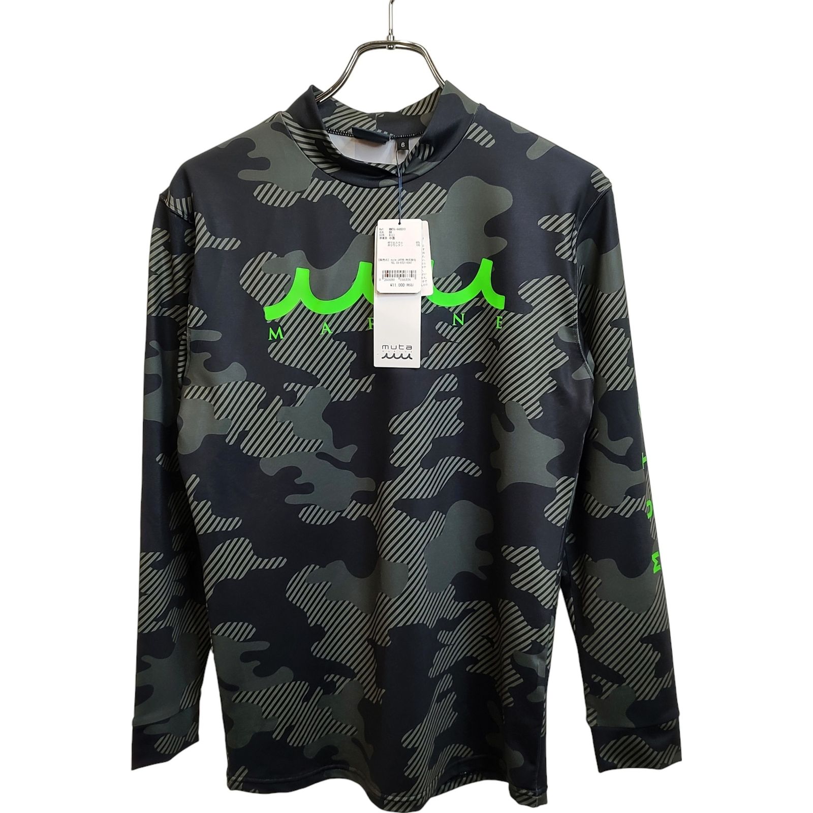 muta MARINE GOLF ムータ マリン ゴルフ 26SS RUSH LONG SLEEVE T