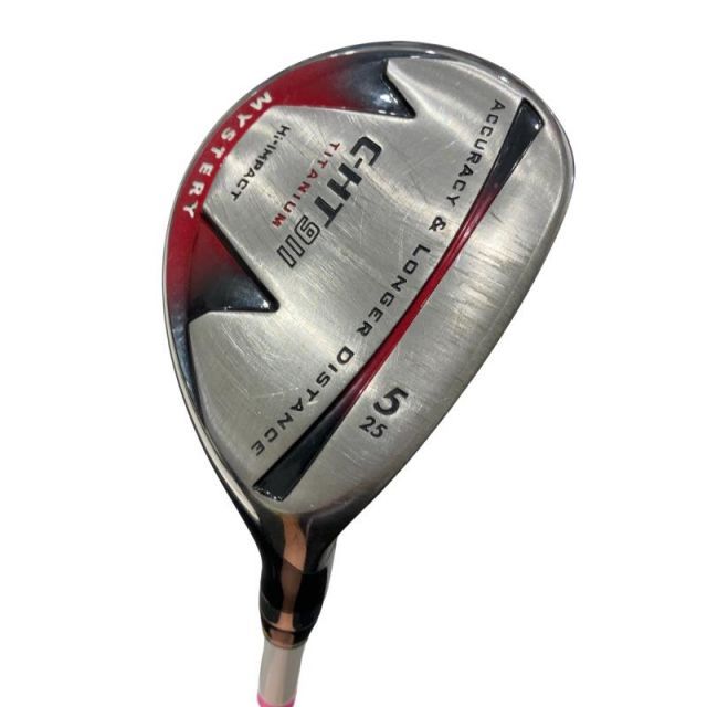 【中古】 ミステリー(和宏エンタープライズ) MYSTERY C-HT 911 U5 ユーティリティ UT 純正特注シャフト (フレックスS) メンズ 男性用 右利き 右用 Cランク ゴルフクラブ