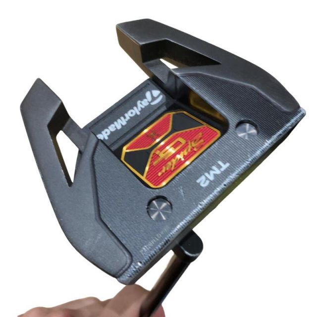【中古】 テーラーメイド Spider GT BLACK TM2 33インチ パター PT スチール (フレックスその他) メンズ 男性用 右利き 右用 Dランク ゴルフクラブ
