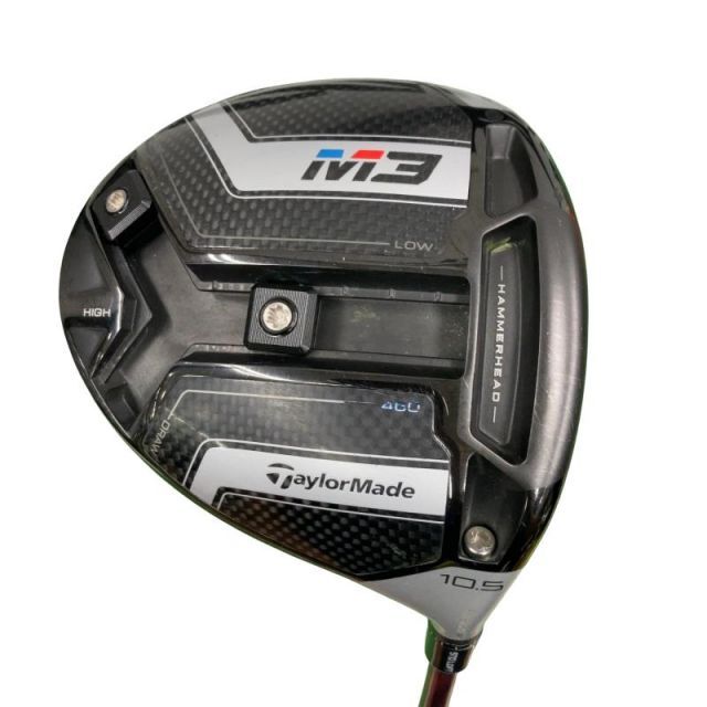 【中古】 テーラーメイド M3 460 10.5° ドライバー DR 純正特注シャフト (フレックスSR) メンズ 男性用 右利き 右用 Cランク ゴルフクラブ
