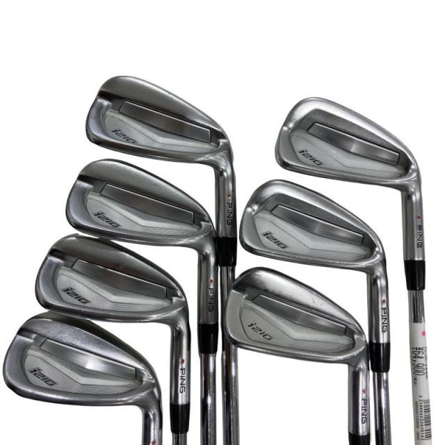 【中古】 ピン i210 8S アイアンセット IR NS PRO MODUS3 TOUR105 (フレックスS) メンズ 男性用 右利き 右用 Cランク ゴルフクラブ