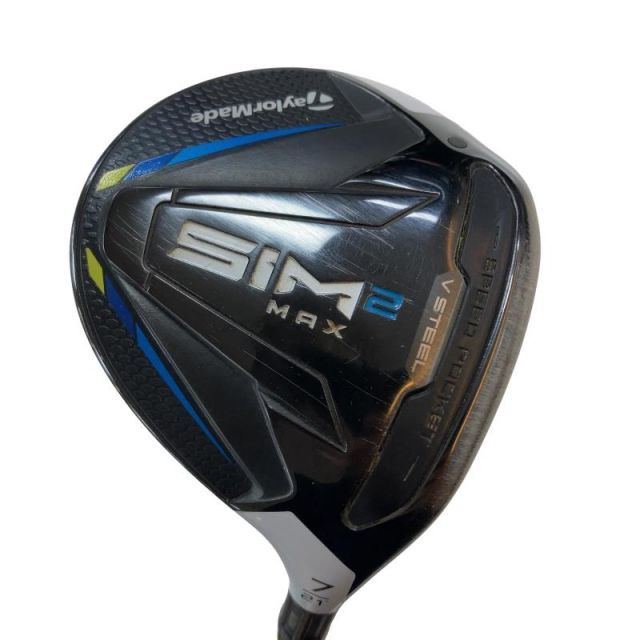 【中古】 テーラーメイド SIM2 MAX 7W フェアウェイウッド FW TENSEI BLUE TM50(SIM2 FW) (フレックスSR) メンズ 男性用 右利き 右用 Cランク ゴルフクラブ