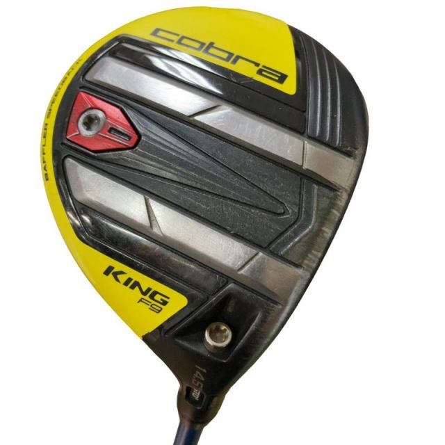【中古】 コブラ KING F9 SPEEDBACK 3-4W(イエロー) フェアウェイウッド FW リシャフト (フレックスその他) メンズ 男性用 右利き 右用 Cランク ゴルフクラブ