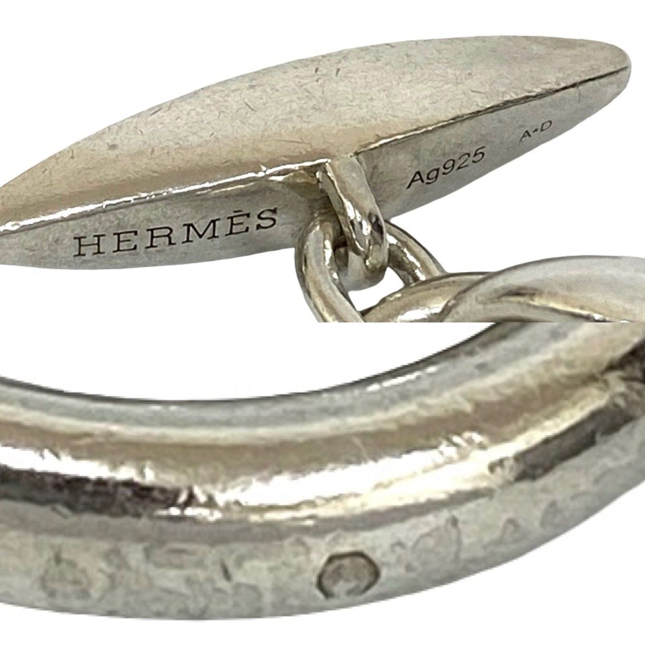 極 美品 HERMES エルメス ネプチューン ブレスレット シルバー925