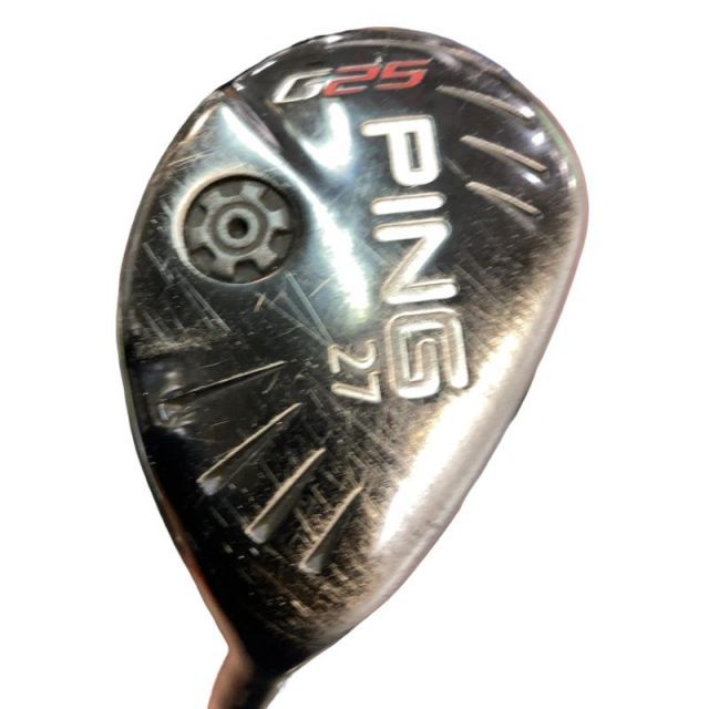 【中古】 ピン G25 27° ユーティリティ UT TFC 360(ユーティリティ) (フレックスR) メンズ 男性用 右利き 右用 Cランク ゴルフクラブ