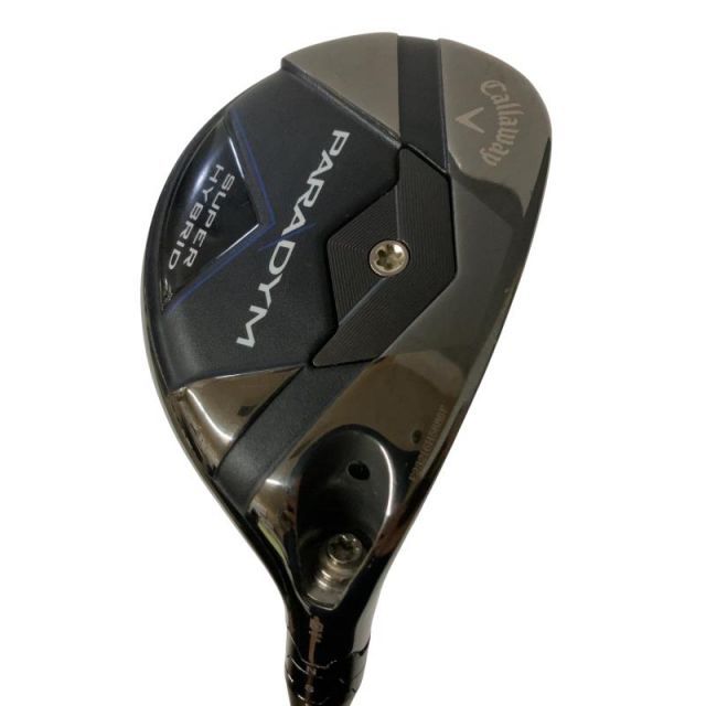 【中古】 キャロウェイ PARADYM SUPER HYBRID 21° ユーティリティ UT 純正特注シャフト (フレックスS) メンズ 男性用 右利き 右用 Cランク ゴルフクラブ
