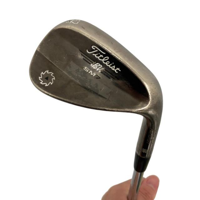 【中古】 タイトリスト VOKEY SPIN MILLED SM7 ブラッシュドスチール 52°/12°F ウェッジ WG NS PRO 950GH (フレックスS) メンズ 男性用 右利き 右用 Cランク ゴルフクラブ