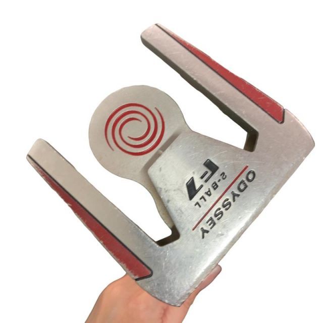 【中古】 オデッセイ WHITE HOT XG 2・ball F7 34インチ パター PT スチール (フレックスその他) メンズ 男性用 右利き 右用 Cランク ゴルフクラブ 9,474円