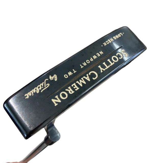 【中古】 タイトリスト SCOTTY CAMERON Tel3(トレリウムII) NEWPORT TWO LONG NECK パター PT Micro Step (フレックスその他) メンズ 男性用 右利き 右用 Cランク ゴルフクラブ