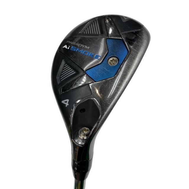 【中古】 キャロウェイ PARADYM Ai SMOKE U4 ユーティリティ UT 純正特注シャフト (フレックスS) メンズ 男性用 右利き 右用 Cランク ゴルフクラブ