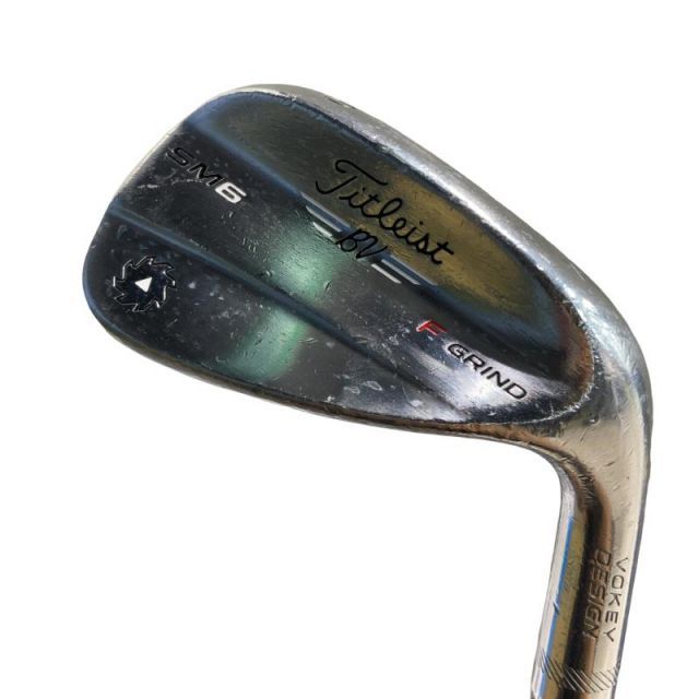 【中古】 タイトリスト VOKEY SPIN MILLED SM6 ツアークロム 50°/12°F ウェッジ WG NS PRO 950GH (フレックスS) メンズ 男性用 右利き 右用 Dランク ゴルフクラブ