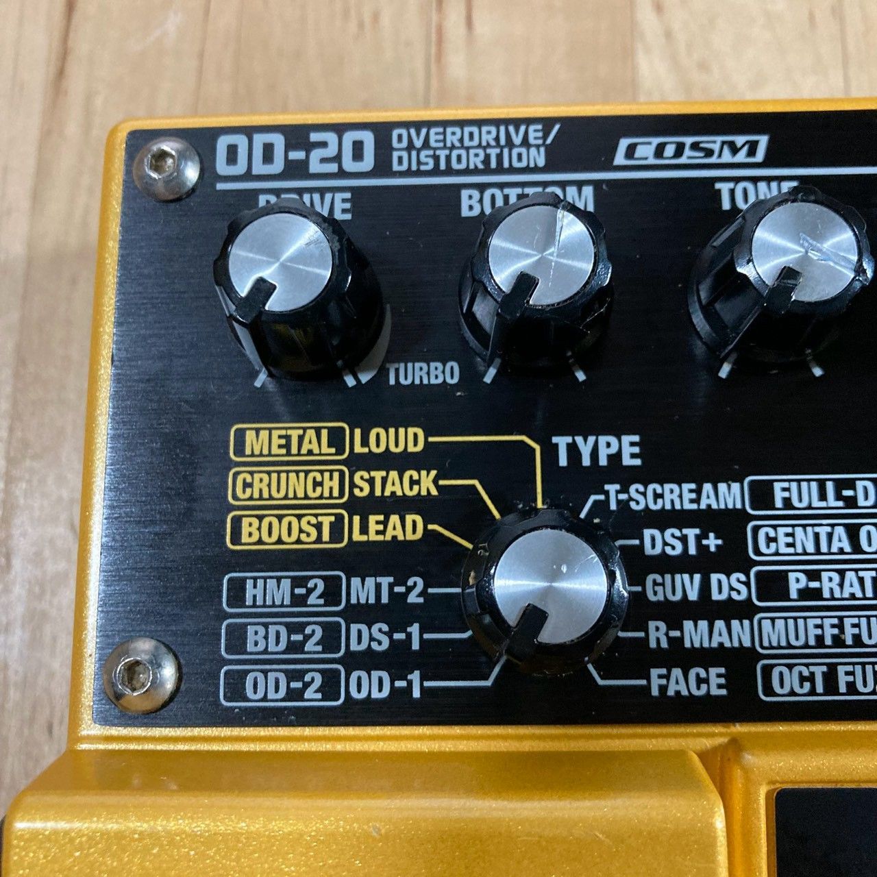 BOSS OD-20（Drive Zone）オーバードライブ／ディストーション ツイン