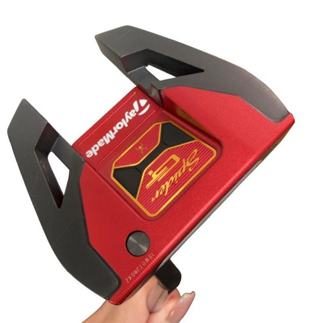 【中古】 テーラーメイド Spider GT RED スモールスラント 34インチ パター PT スチール (フレックスその他) メンズ 男性用 右利き 右用 Cランク ゴルフクラブ