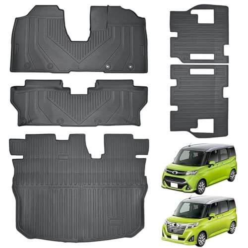 トヨタ ルーミー タンク フロアマット ROOM TANK フロアマット+ラゲッジマット+背もたれカバー 5点セット送料無料 1f702623