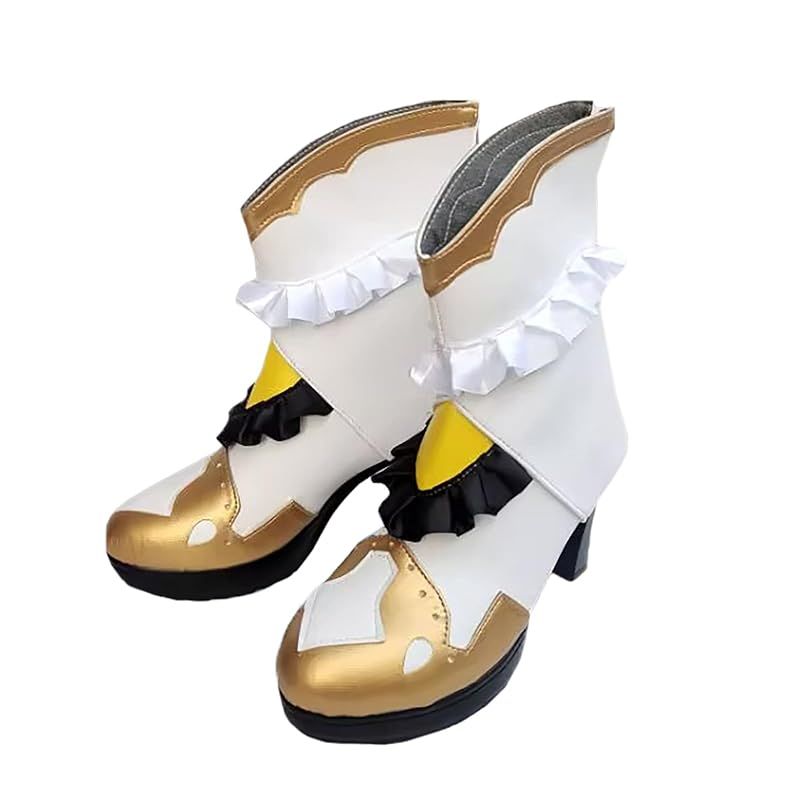 【新品】 [milky time] ウマ娘 サトノダイヤモンド コスプレ ハロウィン アニメ 勝負服 衣装 コスチューム (ブーツ,24.5cm)
