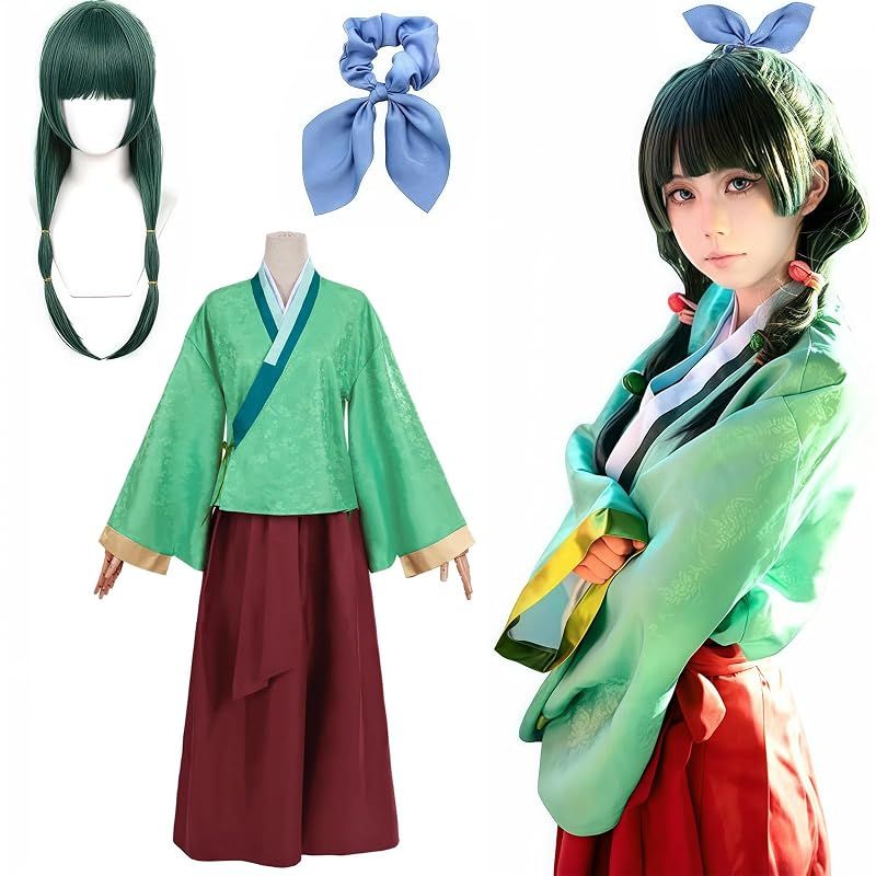 【新品】 [NOKIJP] マオマオ コスプレ衣装 薬屋のひとりごと コスプレ 猫猫 漢服 まおまお コスプレ衣装 薬屋の独り言 コスプレ 薬師 大人用 仮装 文化祭 古代宮廷風（マオマオ，M） 8,425円